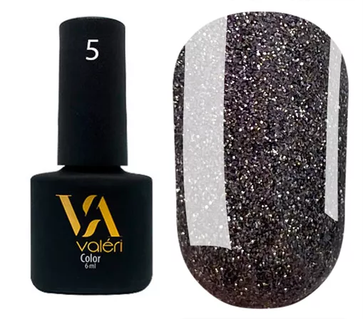 VALERI Flash Gel Polish Гель-лак світловідбивний 6 мл №05