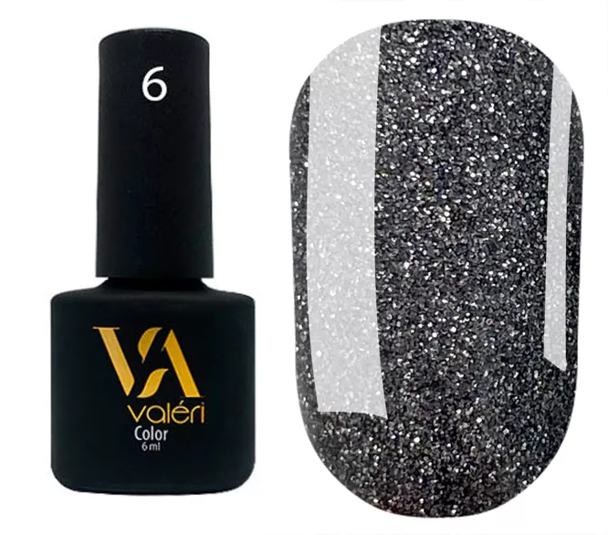 VALERI Flash Gel Polish Гель-лак світловідбивний 6 мл №06
