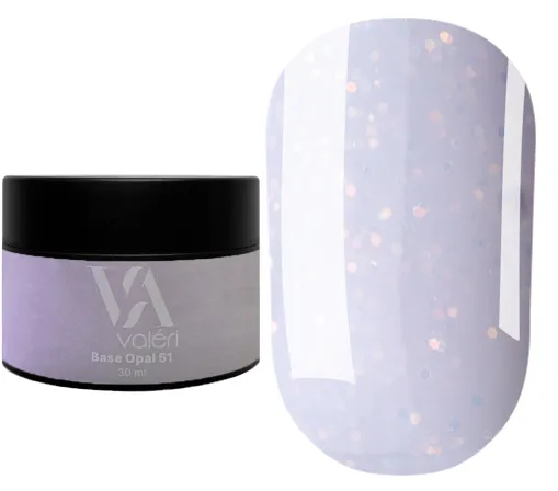 VALERI Opal  Base  Основа камуфлююча для гель-лаку 30мл №51  