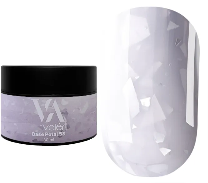 VALERI Potal  Base  Основа камуфлююча для гель-лаку 30мл №53  