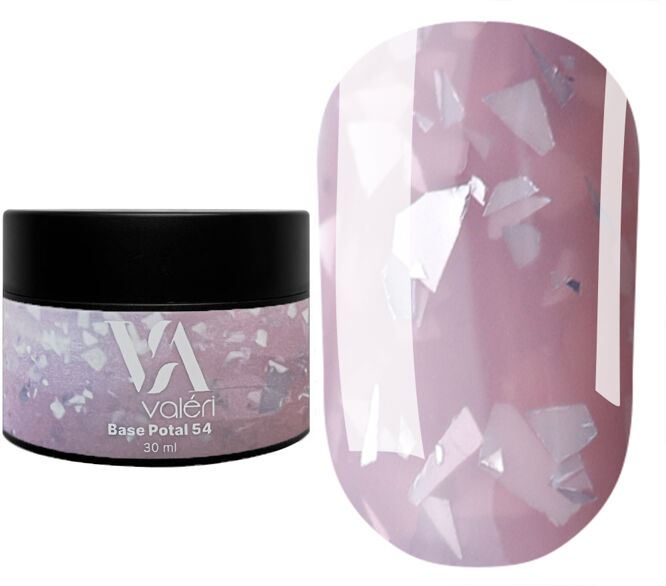 VALERI Potal  Base  Основа камуфлююча для гель-лаку 30мл №54