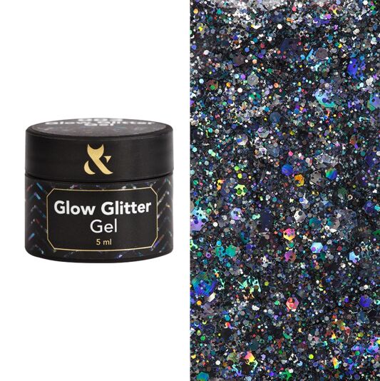 F.O.X Glow Glitter Gel Глітер-гель 5мл №003