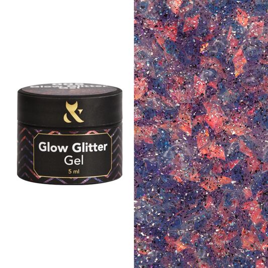 F.O.X Glow Glitter Gel Глітер-гель 5мл №005