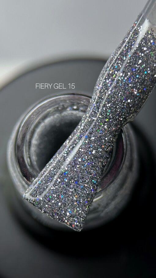 SAGA Fiery Gel Polish Гель-лак світловідбиваючий 8 мл №15