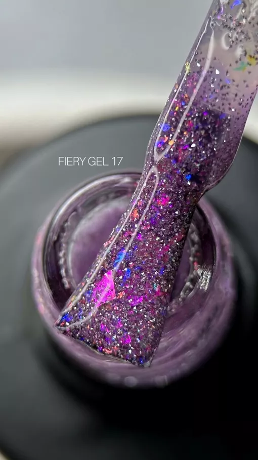SAGA Fiery Gel Polish Гель-лак світловідбиваючий 8 мл №17