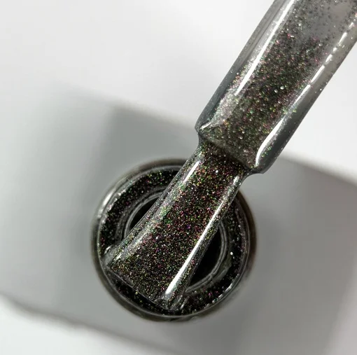 Гель-лак з ефектом котячого ока хамелеон, 9 мл №12CC Cat Chameleon Gel Polish SAGA Professional 