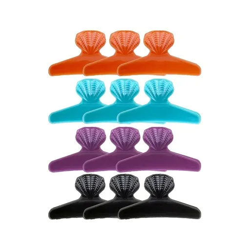 Затискач &quot;Жабка&quot; (1 шт) пластиковий &quot;Fashion Hair&quot; (кольоровий) 3150158 Comair Germany