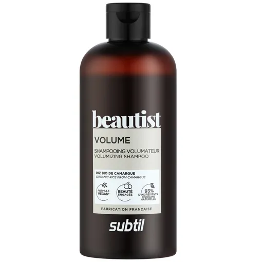 Шампунь для об`єму волосся з рисовими протеїнами, 300 мл Volumizing Shampoo VOLUME Beautist Subtil