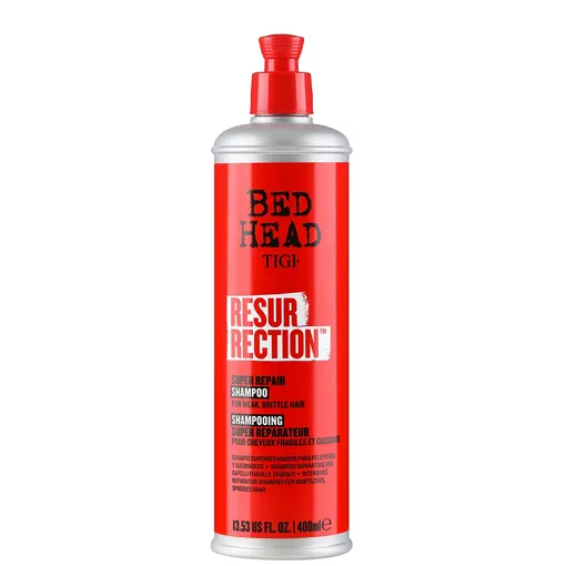 Шампунь відновлювальний для слабкого та ламкого волосся, 400 мл Super Repair Shampoo RESURRECTION Bed Head TIGI