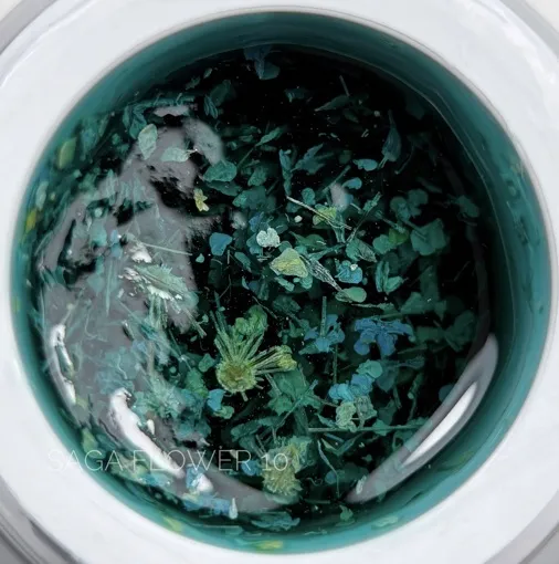 Гель із сухоцвітами, 5 мл №10 Flower Fairy Gel SAGA Professional