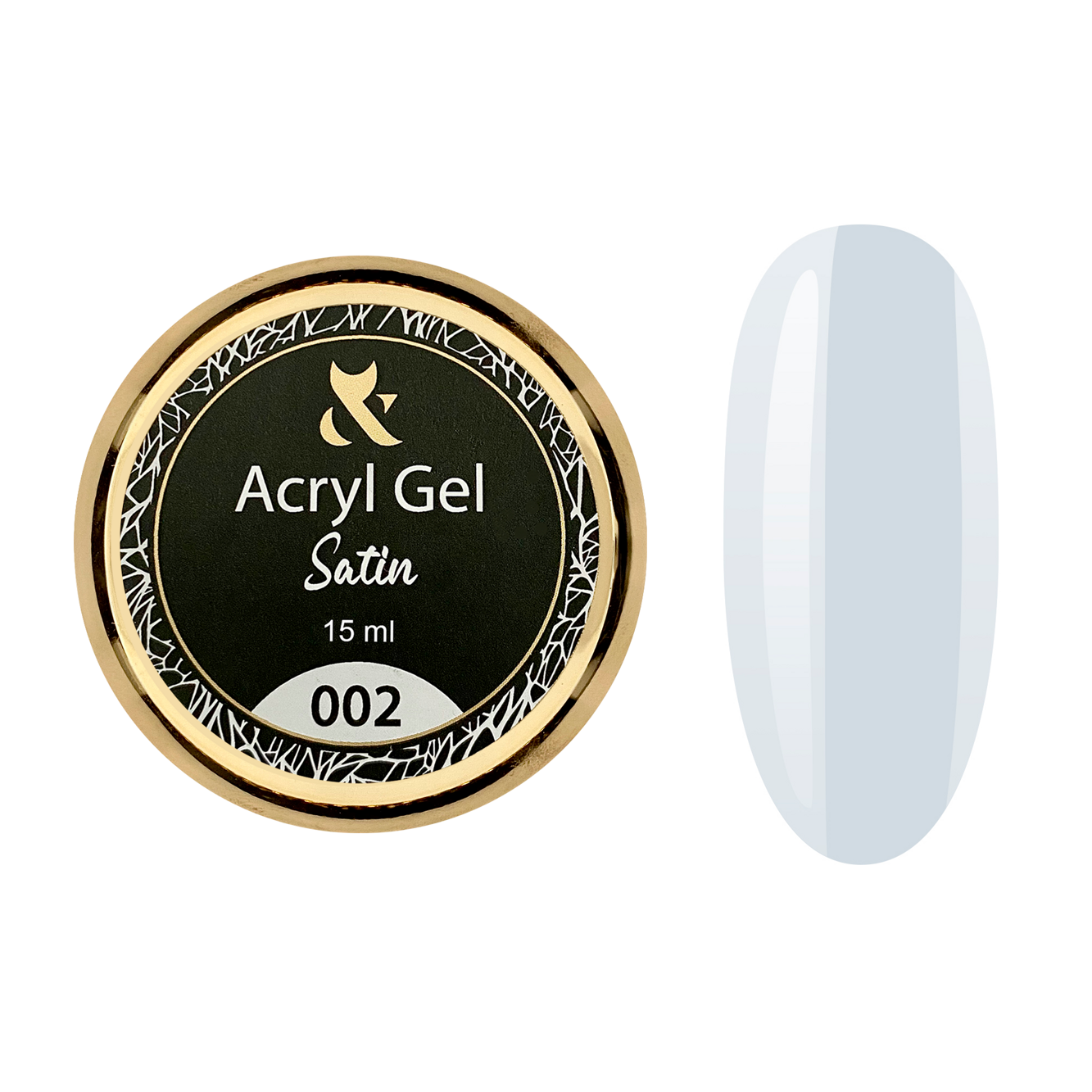 Акрил-гель, 15 мл №002 Acryl Gel Satin F.O.X