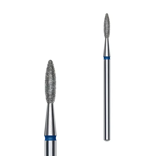 Фреза діамантова ПОЛУМ’Я СИНЄ діаметр 2,1 мм / робоча частина 8 мм EXPERT (FA10B021/8) STALEKS PRO