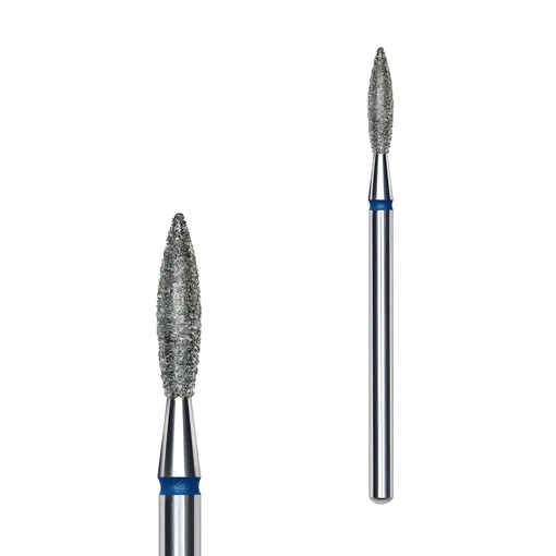 Фреза діамантова ПОЛУМ’Я СИНЄ діаметр 2,3 мм / робоча частина 10 мм EXPERT (FA10B023/10) STALEKS PRO