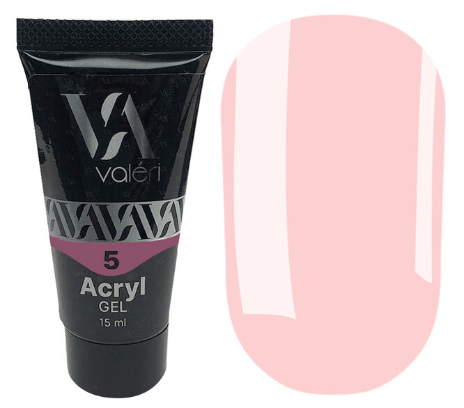 VALERI Acryl Gel Акрил-гель 15 мл №05 Рожевий