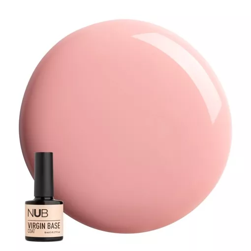 NUB VIRGIN Base Основа камуфлююча каучукова під гель-лак 8мл №06
