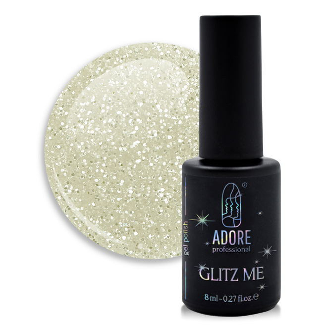 ADORE Glitz Me Gel Polish Гель-лак 7,5мл № GM-01