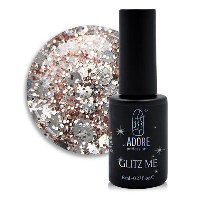 ADORE Glitz Me Gel Polish Гель-лак 7,5мл № GM-10