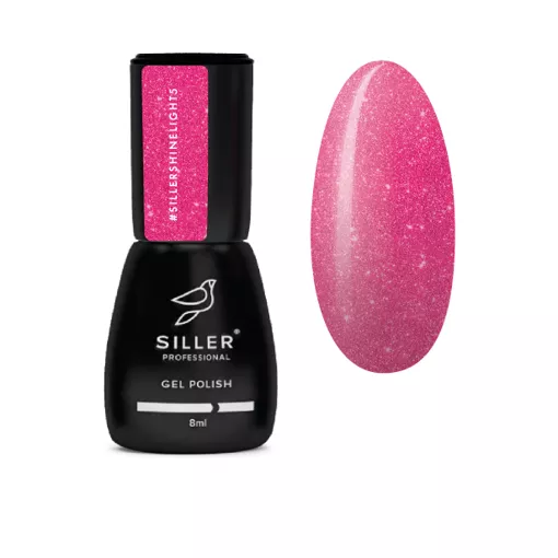 Гель-лак світловідбиваючий, 8 мл №05 Shine Ligh Gel Polish SILLER Professional