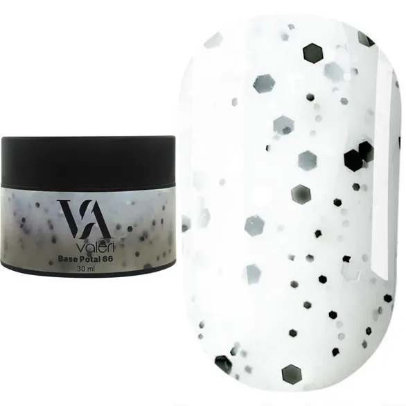 VALERI Dots  Base  Основа камуфлююча для гель-лаку 30мл №66  