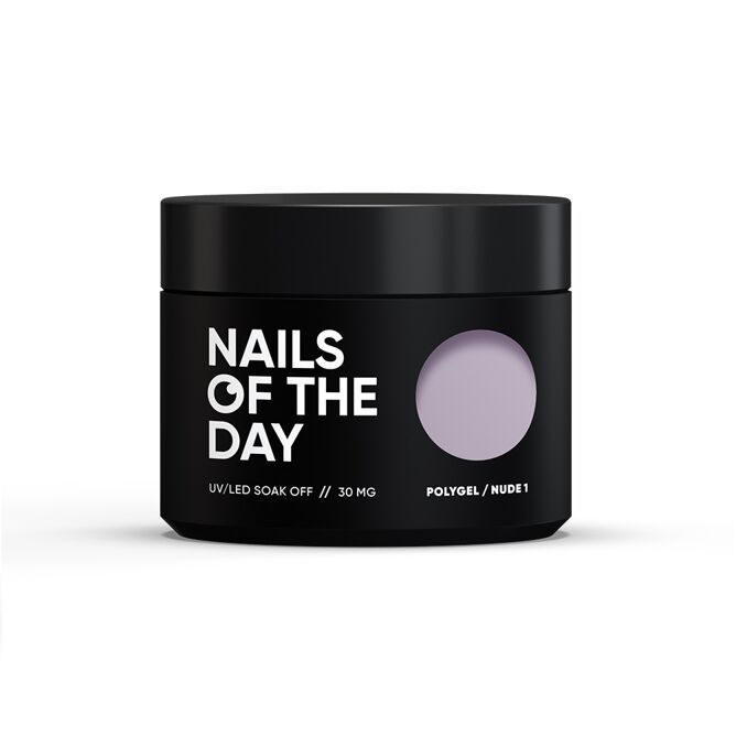 Полігель для нігтів, 30 мл №01 NUDE Poly Gel NAILSOFTHEDAY