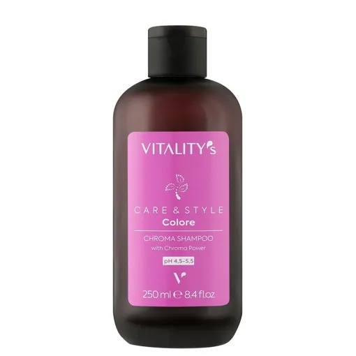 Шампунь для захисту кольору фарбованого волосся, 250 мл Chroma Shampoo Colore Care&amp;Style Vitality`s