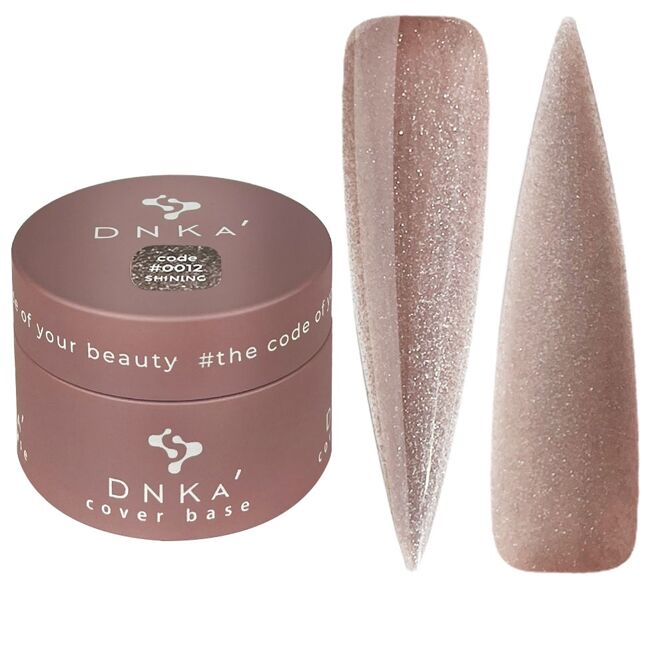 DNKa Cover  Base  Основа камуфляжна для гель-лаку 30мл  №12 Shiping