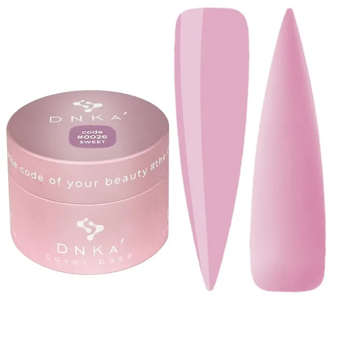 DNKa Cover  Base  Основа камуфляжна для гель-лаку 30мл  №26 Sweet 