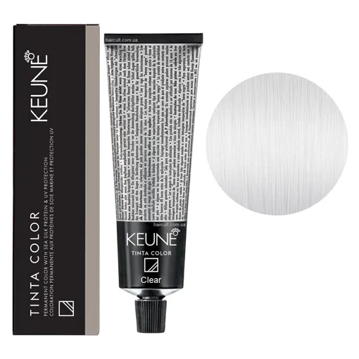 Clear (Прозорий) Фарба перманентна для волосся,  60 мл Permanent Color TINTA COLOR KEUNE