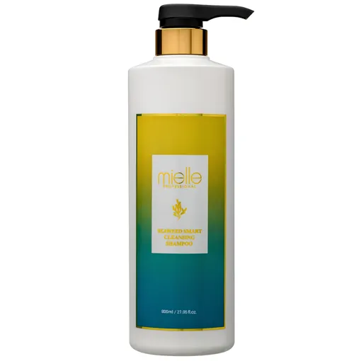 Шампунь проти лупи очищуючий з морськими водоростями, 800 мл Seaweed Smart Cleansing Shampoo MIELLE Professional