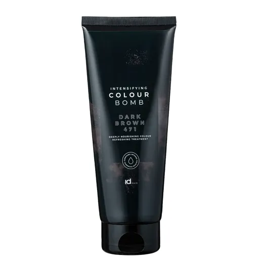 471 Тонувальний бальзам, 200 мл DARK BROWN Colour Bomb IdHAIR