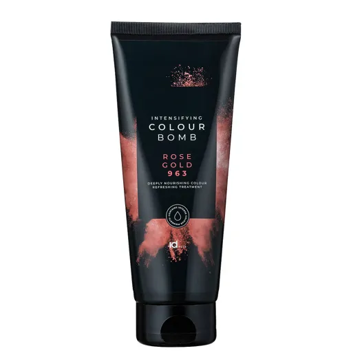 963 Тонувальний бальзам, 200 мл ROSE GOLD Colour Bomb IdHAIR
