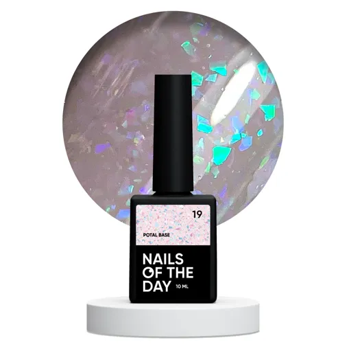 База з поталлю, 10 мл №19 Potal Base NAILSOFTHEDAY