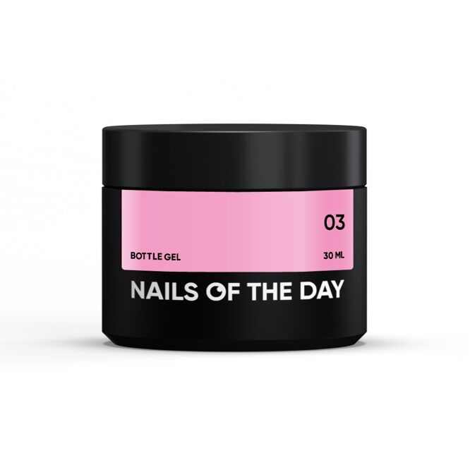 Гель рідкий для укріплення нігтів, 30 мл №03 Bottle Gel NAILSOFTHEDAY