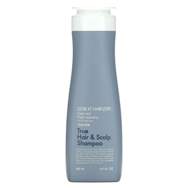 DAENG GI MEO RI LOOK AT HAIR LOSS TRUE HAIR&amp;SCALP Shampoo Шампунь проти випадіння для жирної шкіри голови, 500мл