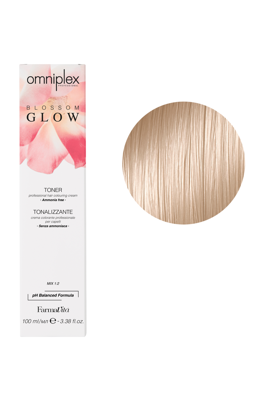 10/02 платиновий блондин  перлинний 100 мл  BLOSSOM GLOW Toner  Omniplex FarmaVita