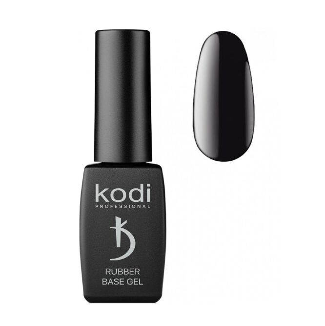 Основа каучукова для гель-лаку чорна, 8 мл Black Rubber Base Gel KODI Professional 
