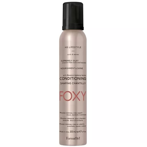 Мус з кондиціонером легкої фіксації для надання об`єму  200мл  CONDITIONING &amp; SHAPING CHANTILLY HD Life Style FARMAVITA 