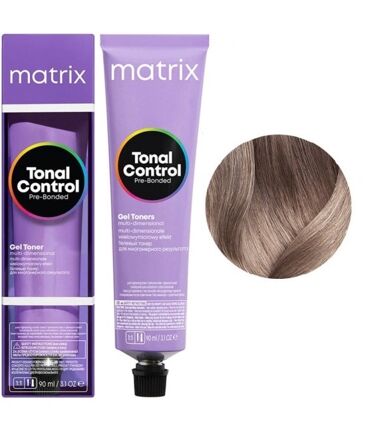 8VG блондин фіолетово-золотистий Гелевий тонер на кислотній основі для волосся, без вмісту аміаку, 90мл Tonal Control MATRIX 