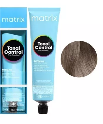 7NA темний блондин натур.попелястий Гелевий тонер на кислотній основі для волосся, без вмісту аміаку, 90мл Tonal Control MATRIX 