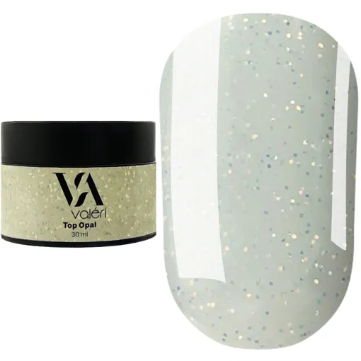 VALERI Opal Top Фініш для гель-лаку 30 мл 
