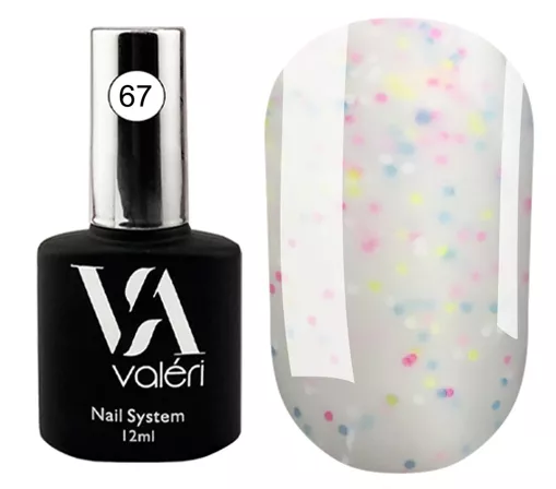 VALERI Dots  Base  Основа камуфлююча для гель-лаку 12мл №67