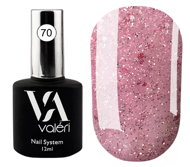 VALERI Flash  Base  Основа камуфлююча для гель-лаку 12мл №70