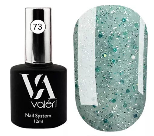 VALERI Flash  Base  Основа камуфлююча для гель-лаку 12мл №73