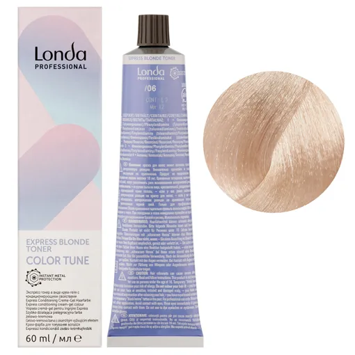 /06 натурально-фіолетовий Експрес-тонер для тонування блонду, 60 мл Express Blonde Toner COLOR TUNE Londa Professional