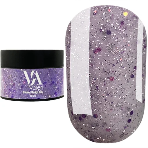VALERI Flash  Base  Основа камуфлююча для гель-лаку 30мл №68  