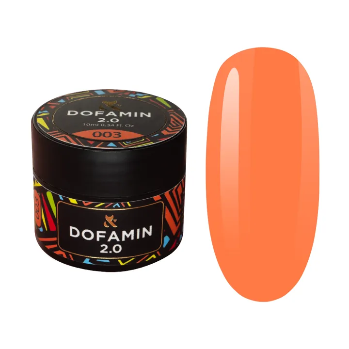 F.O.X Dofamin Base 2,0  Кольорова основа для гель-лаку 10мл №003