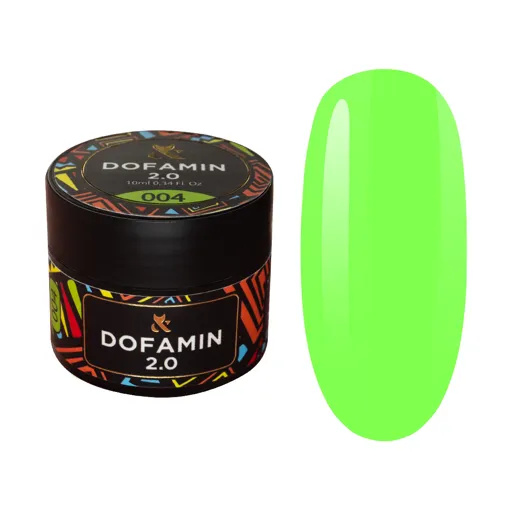F.O.X Dofamin Base 2,0  Кольорова основа для гель-лаку 10мл №004