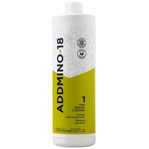 Шампунь відновлювальний для пошкодженого волосся, 1000 мл &quot;1&quot; Hair Reborn Cleanser ADDMINO-18 Nouvelle
