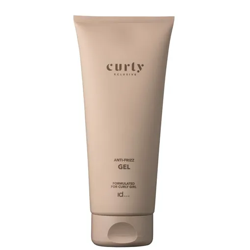 Гель проти пухнастості кучерявого волосся з пантенолом, 200 мл Anti-Frizz Curl GEL Curly Xclusive ID Hair