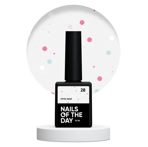 База з поталлю, 10 мл №28 Potal Base NAILSOFTHEDAY